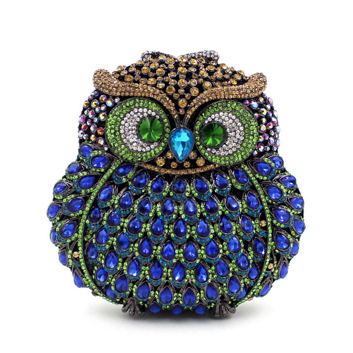 MRY · Owl rhinestones pack an empty dinner bag