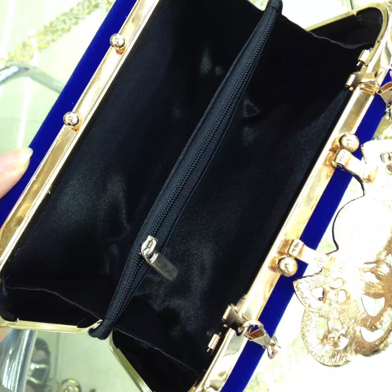 MRY · Velvet dinner bag