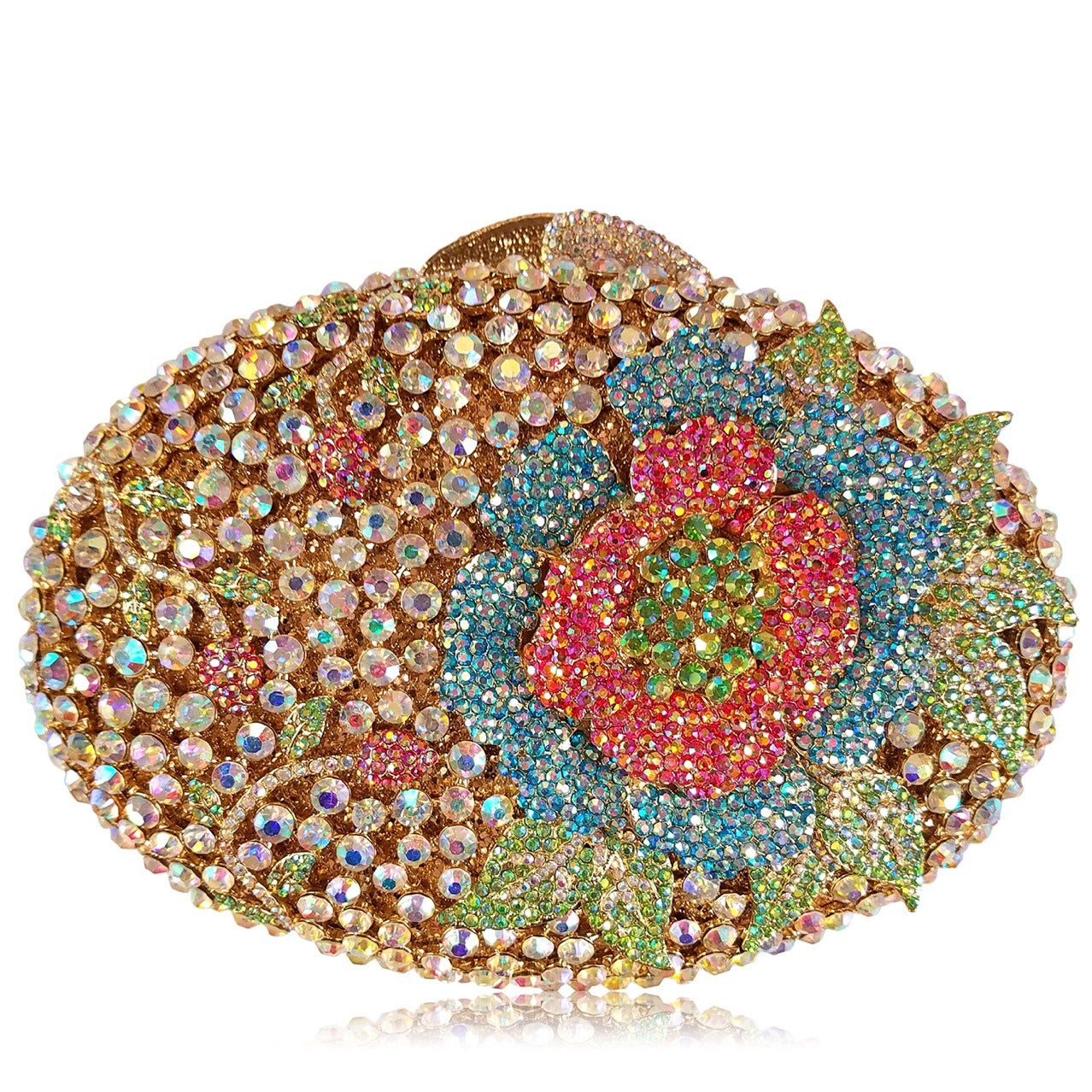 MRY · Goose egg and diamond dinner bag