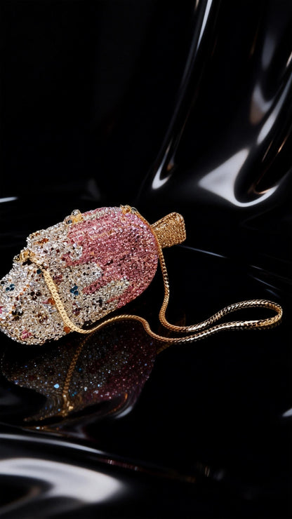 Mini Sweet Ice Cream Bar Clutch | Essential Fashion Accessory for Luxury Evenings, Weddings, and Parties