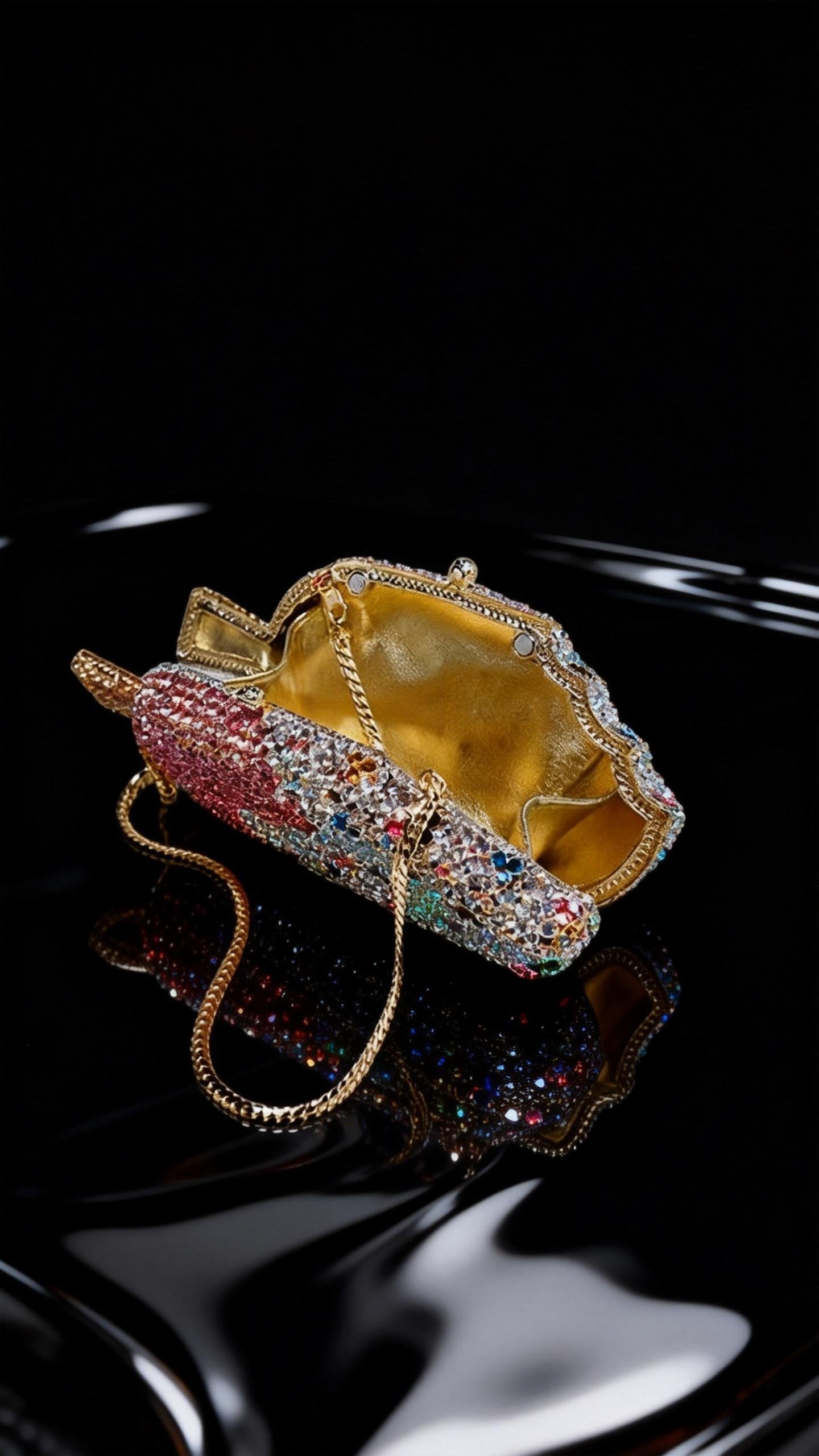 Mini Sweet Ice Cream Bar Clutch | Essential Fashion Accessory for Luxury Evenings, Weddings, and Parties