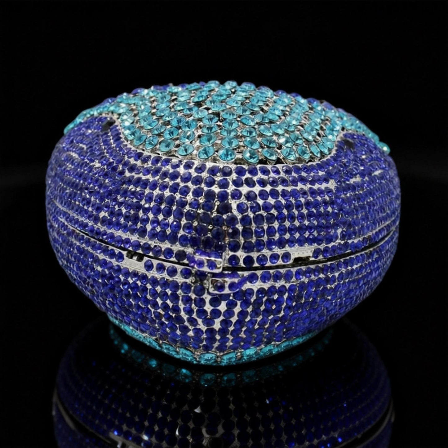 New 3D Shark Rhinestone Clutch Bag, Animal-Shaped Full-Crystal Evening Bag for Parties and Formal Events