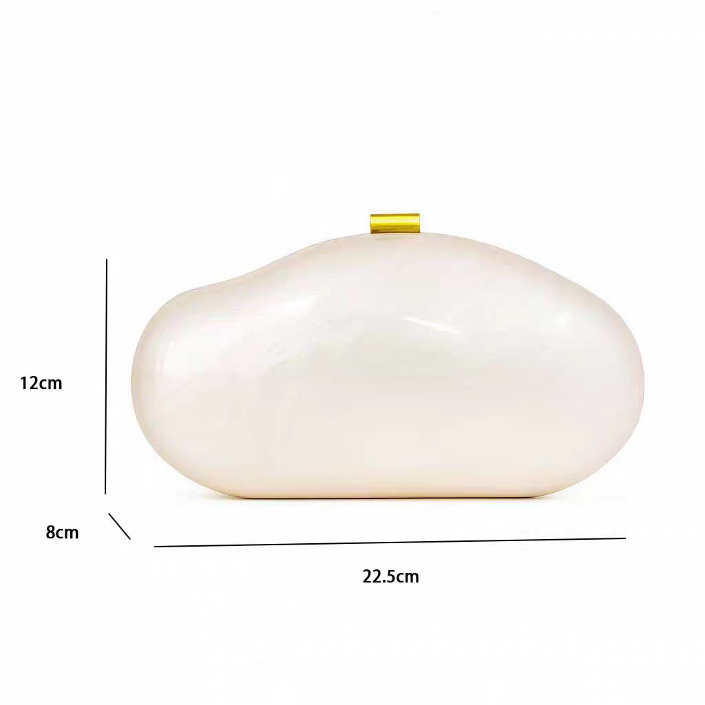Acrylic Bag Shoulder Crossbody Wedding Party Clutch Chain Bag Versatile Women's Handbag