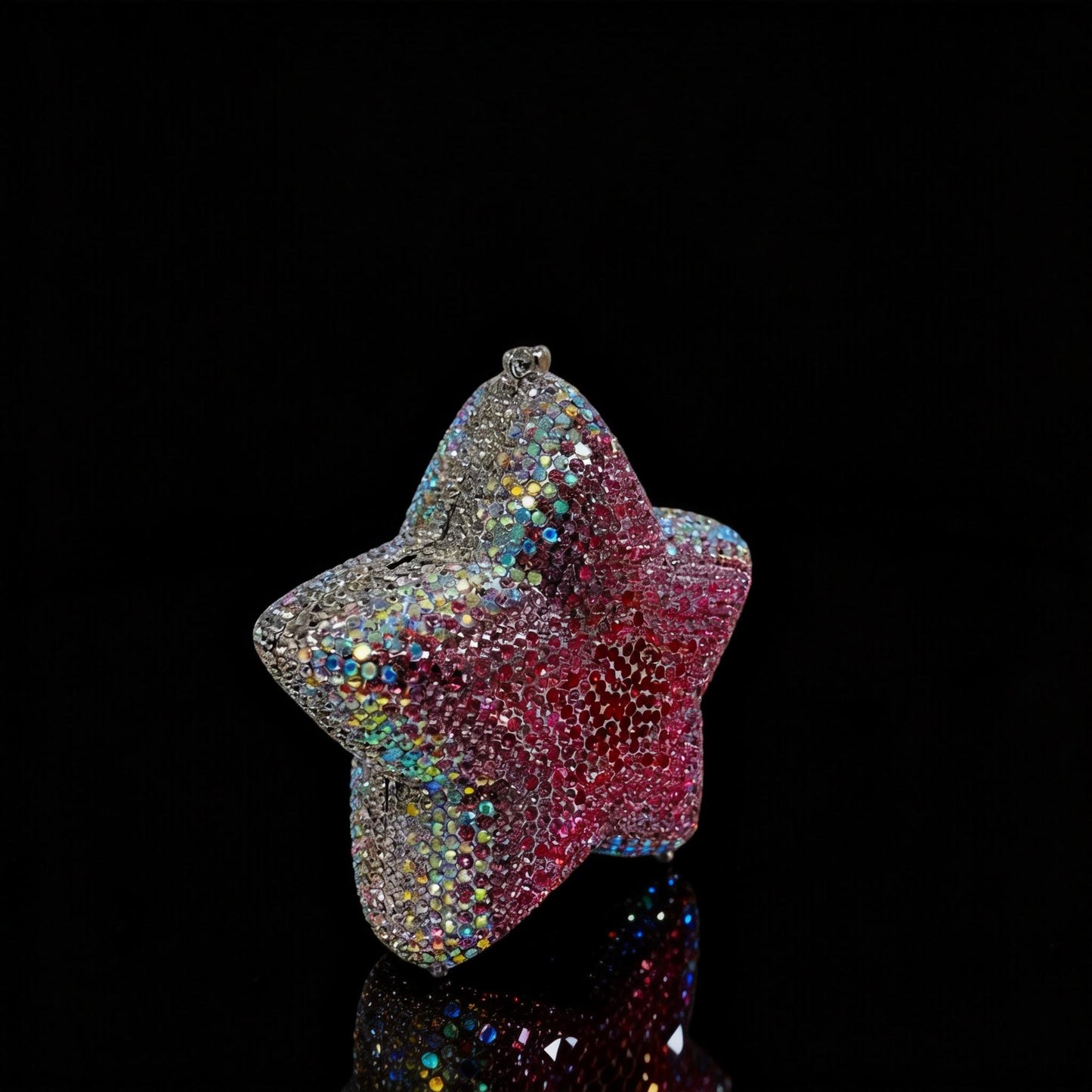 Star Rhinestone Evening Clutch — Export-Grade Diamond Handbag for Women