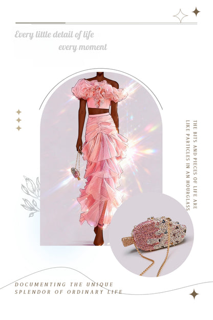 Mini Sweet Ice Cream Bar Clutch | Essential Fashion Accessory for Luxury Evenings, Weddings, and Parties