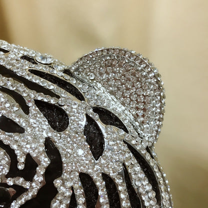 MRY · Tiger head rhinestones whereas empty dinner bags