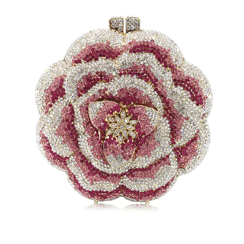 MRY · Rose whereas empty crystal dinner bag