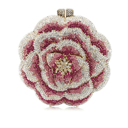 MRY · Rose whereas empty crystal dinner bag