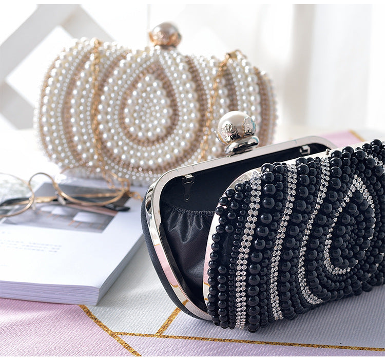 MRY · Drop patterned pearl party bag