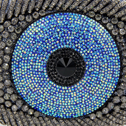 MRY · Glasses diamond-encrusted dinner bag
