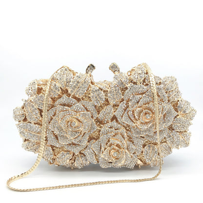 MRY · Hollow rose dinner bag