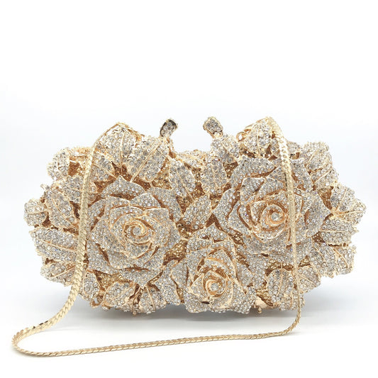 MRY · Hollow rose dinner bag