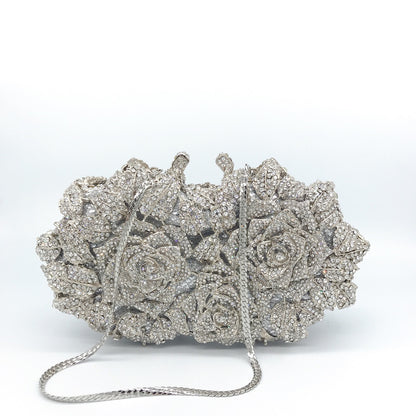 MRY · Hollow rose dinner bag