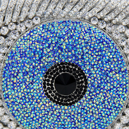 MRY · Glasses diamond-encrusted dinner bag