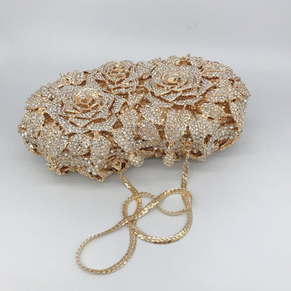 MRY · Hollow rose dinner bag