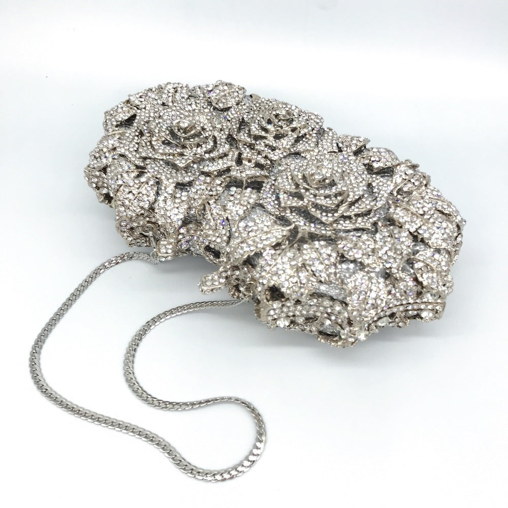 MRY · Hollow rose dinner bag