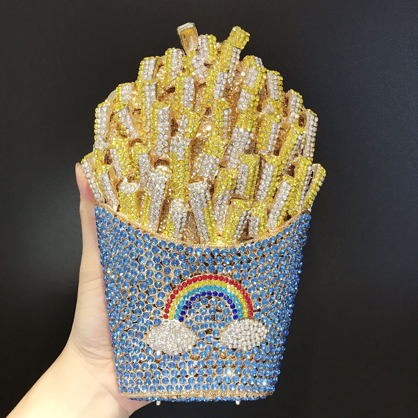 MRY · Crystal chips are empty