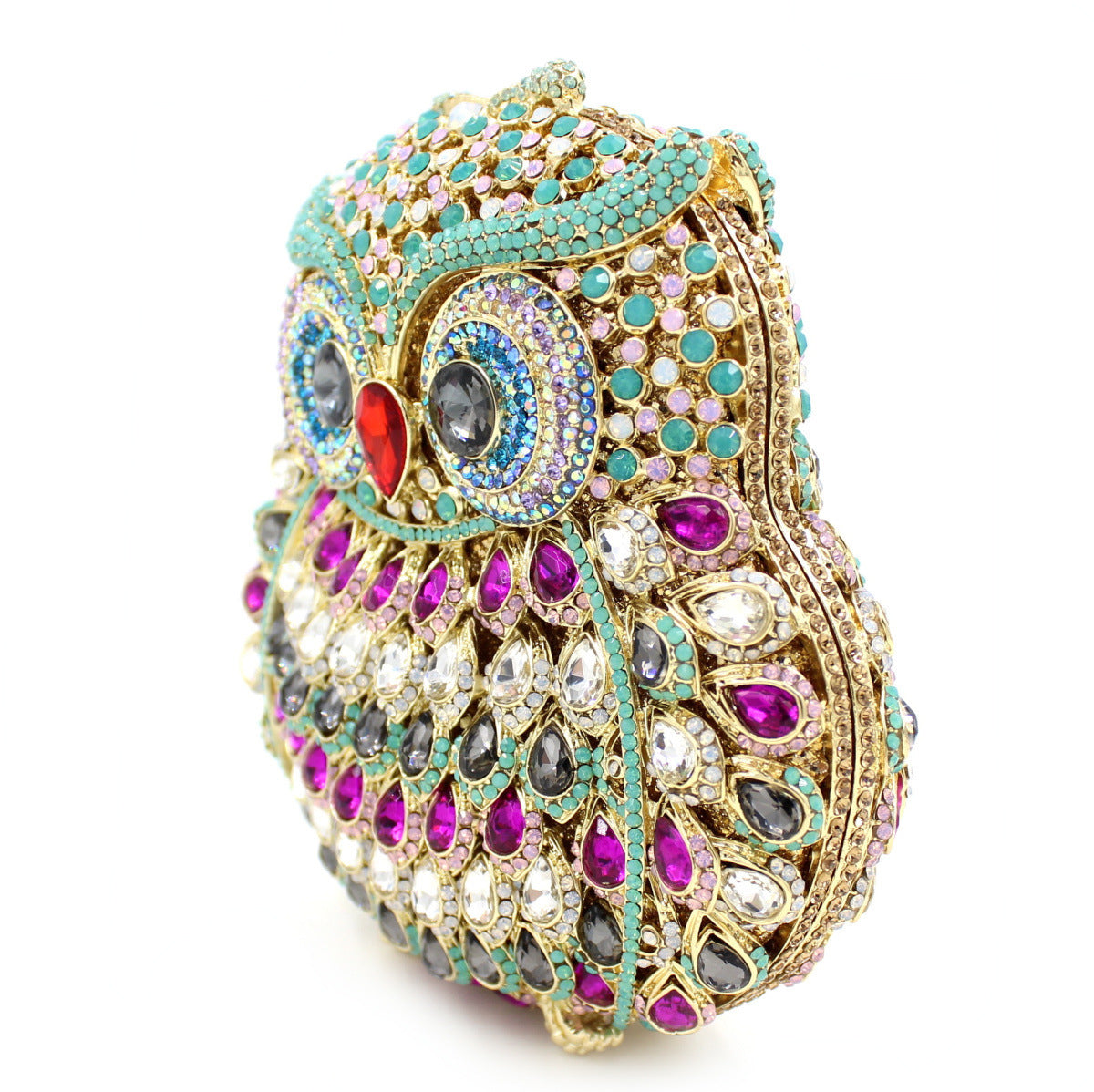 MRY · Owl rhinestones pack an empty dinner bag