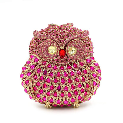 MRY · Owl rhinestones pack an empty dinner bag