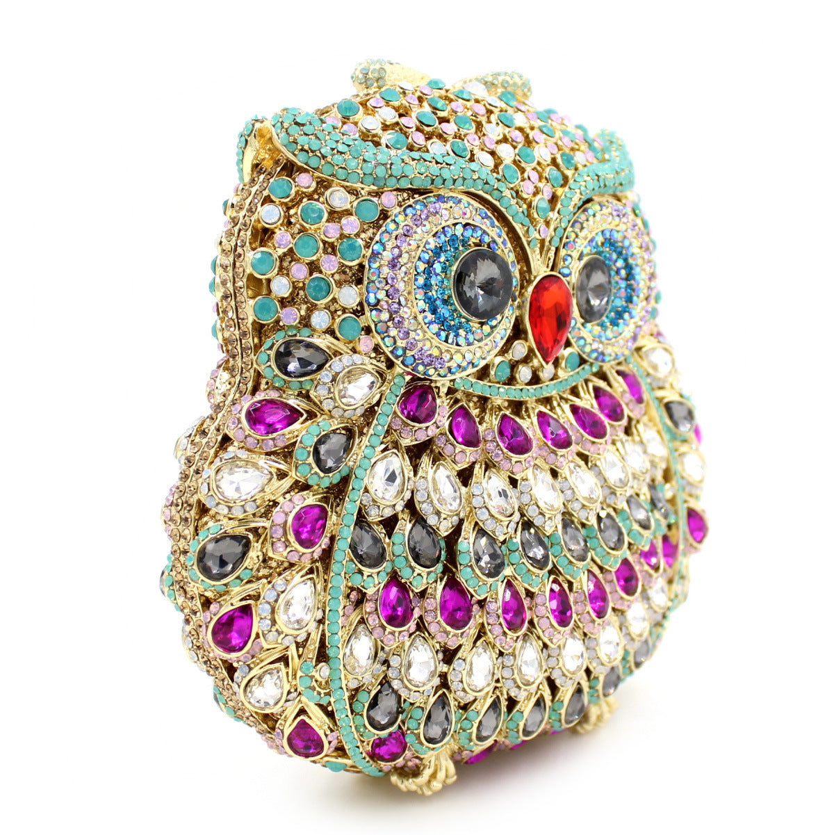 MRY · Owl rhinestones pack an empty dinner bag