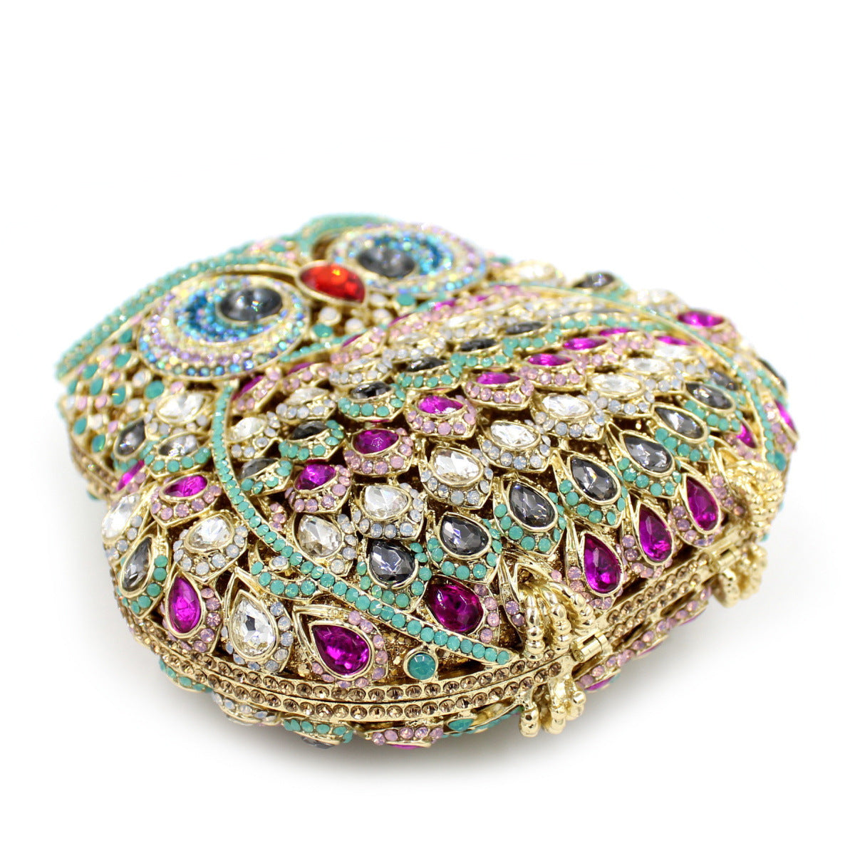 MRY · Owl rhinestones pack an empty dinner bag