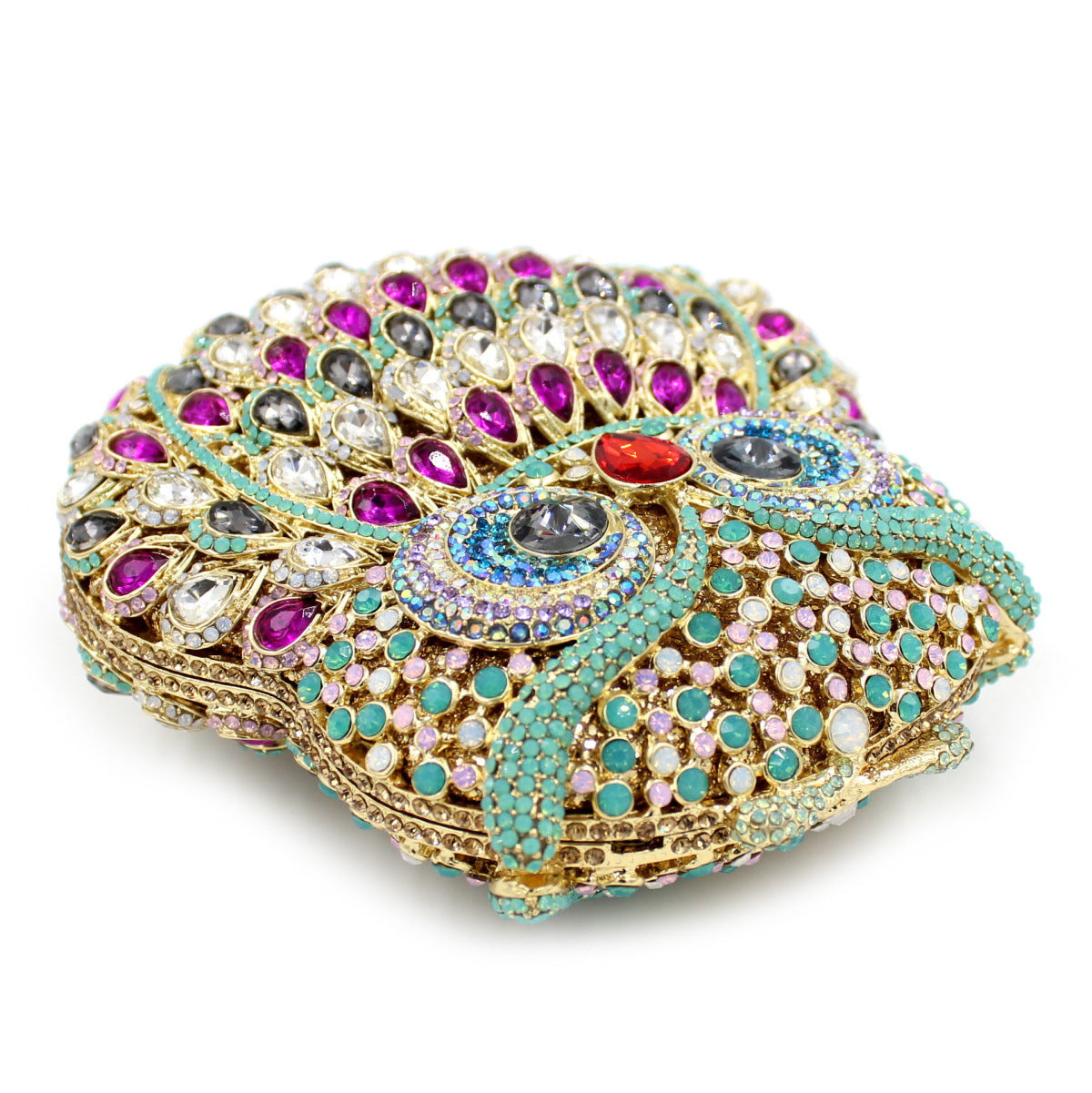 MRY · Owl rhinestones pack an empty dinner bag