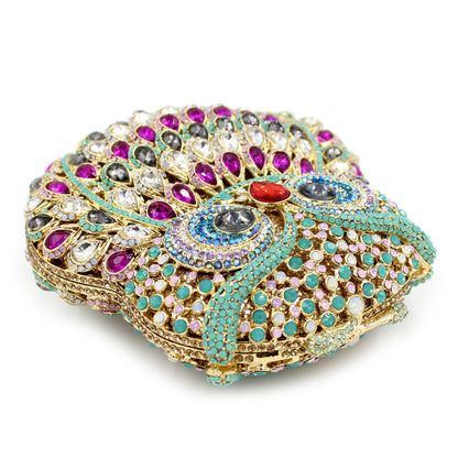 MRY · Owl rhinestones pack an empty dinner bag