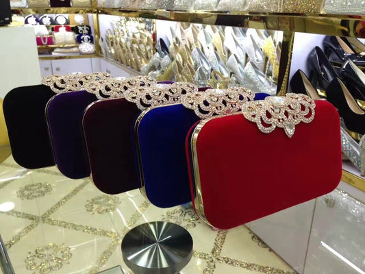 MRY · Velvet dinner bag