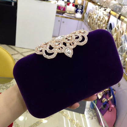 MRY · Velvet dinner bag
