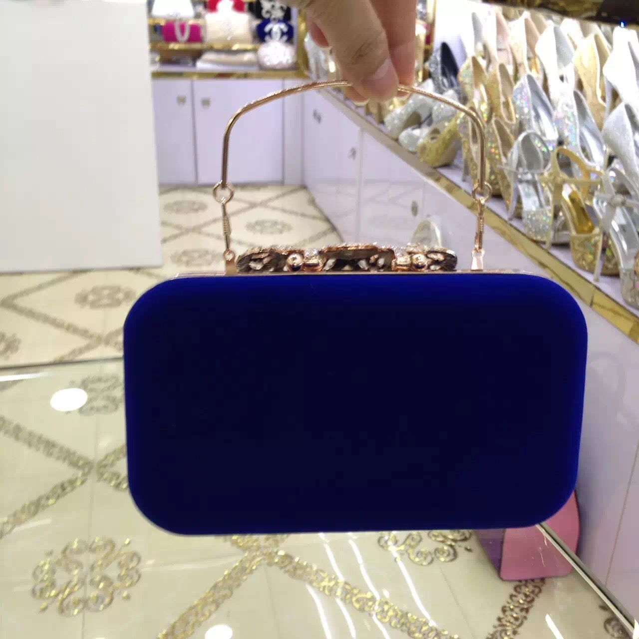 MRY · Velvet dinner bag