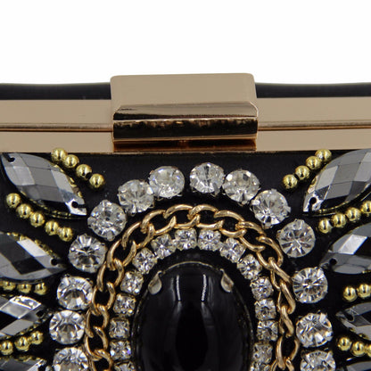 MRY · Vintage beaded and diamond-encrusted dinner bag