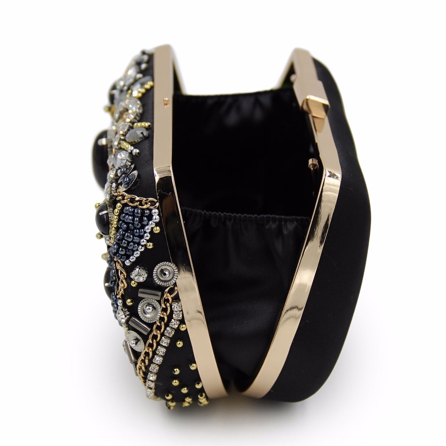 MRY · Vintage beaded and diamond-encrusted dinner bag