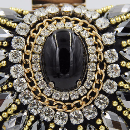 MRY · Vintage beaded and diamond-encrusted dinner bag