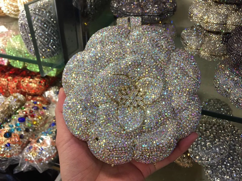 MRY · Rose whereas empty crystal dinner bag
