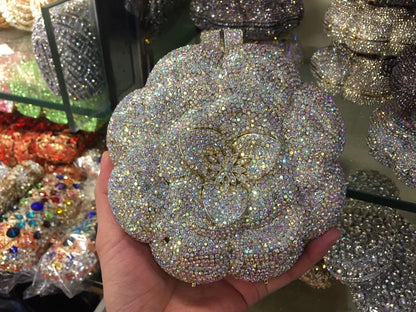 MRY · Rose whereas empty crystal dinner bag