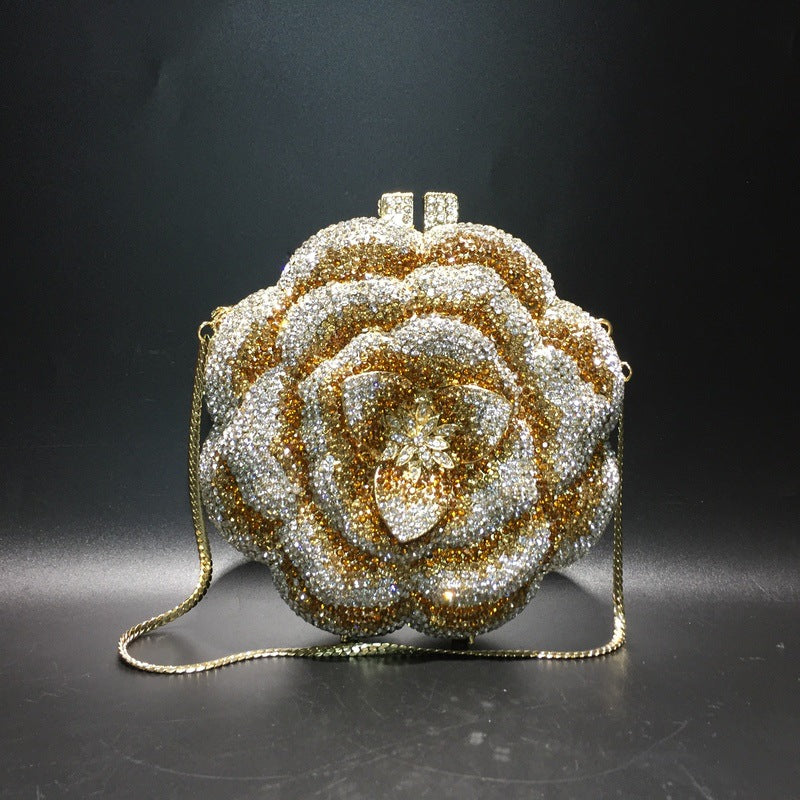 MRY · Rose whereas empty crystal dinner bag