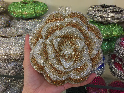 MRY · Rose whereas empty crystal dinner bag