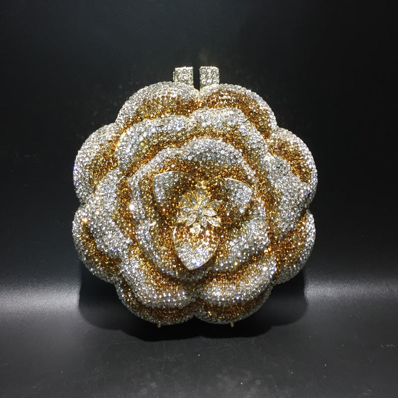 MRY · Rose whereas empty crystal dinner bag