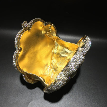MRY · Rose whereas empty crystal dinner bag