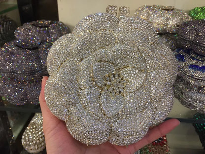 MRY · Rose whereas empty crystal dinner bag