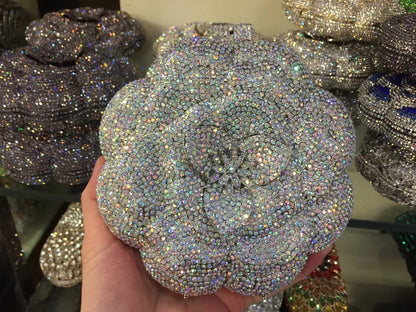 MRY · Rose whereas empty crystal dinner bag