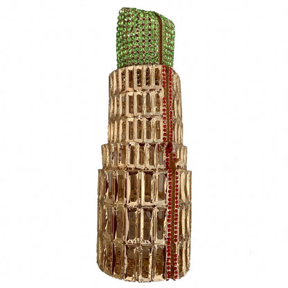 MRY · Lipstick and diamond dinner bag