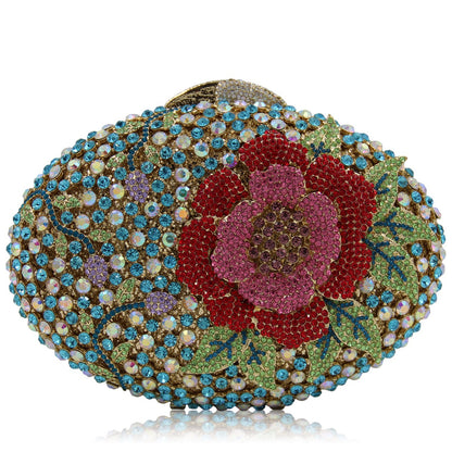 MRY · Goose egg and diamond dinner bag