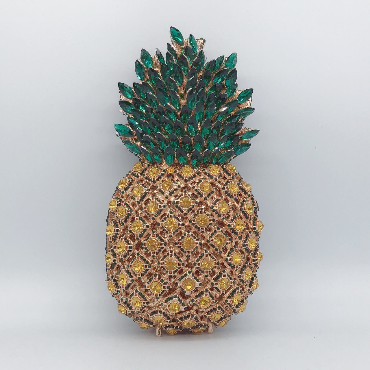 MRY · Pineapple and diamond dinner bag