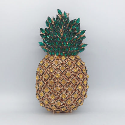 MRY · Pineapple and diamond dinner bag