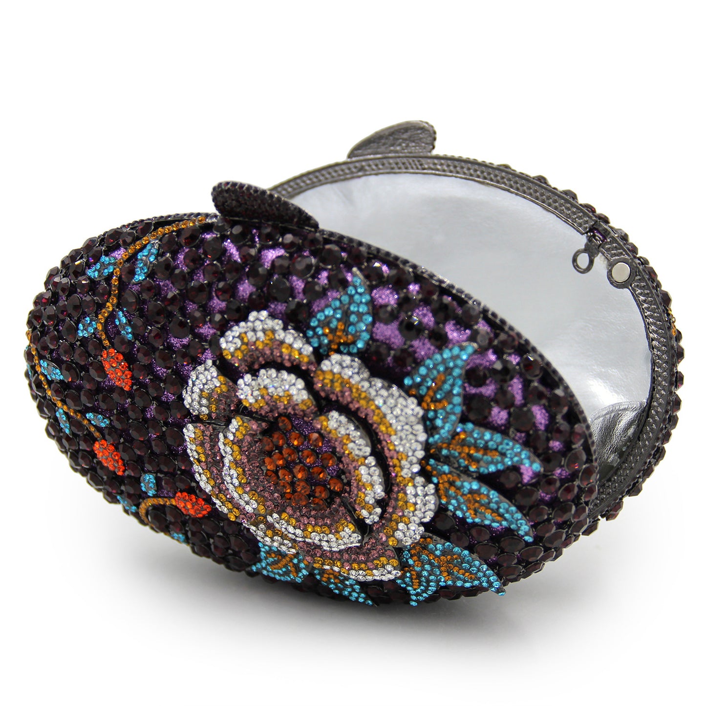 MRY · Goose egg and diamond dinner bag
