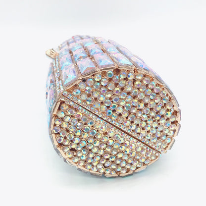 MRY · Lipstick and diamond dinner bag