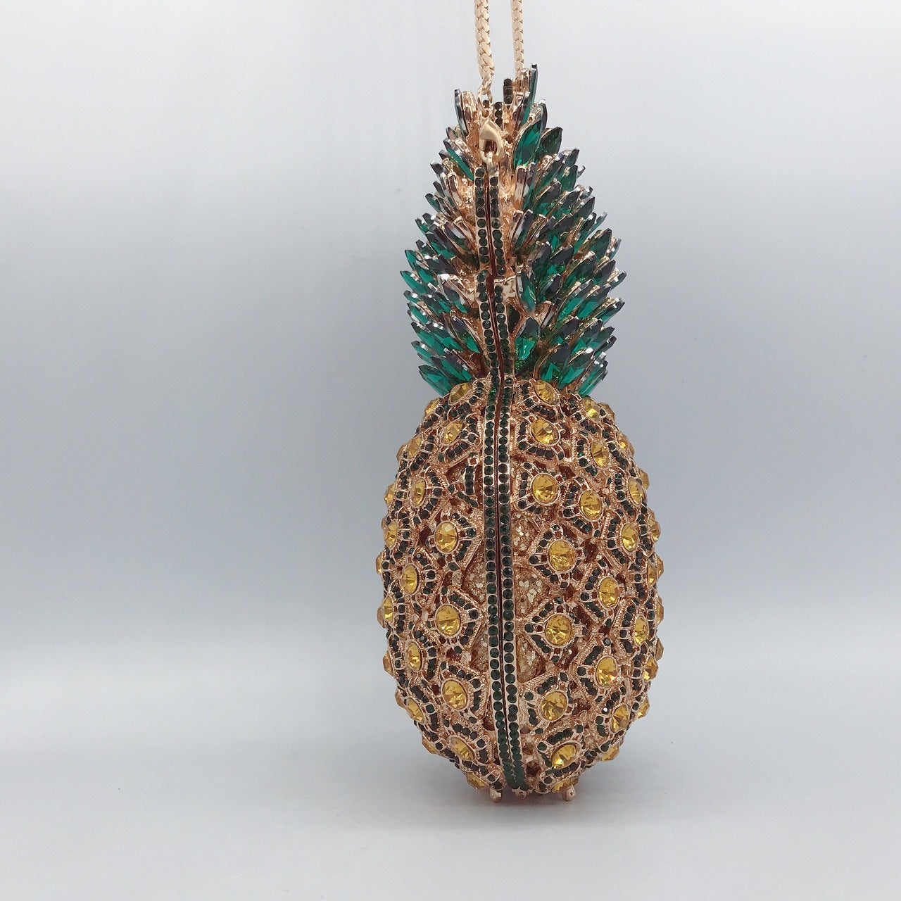 MRY · Pineapple and diamond dinner bag