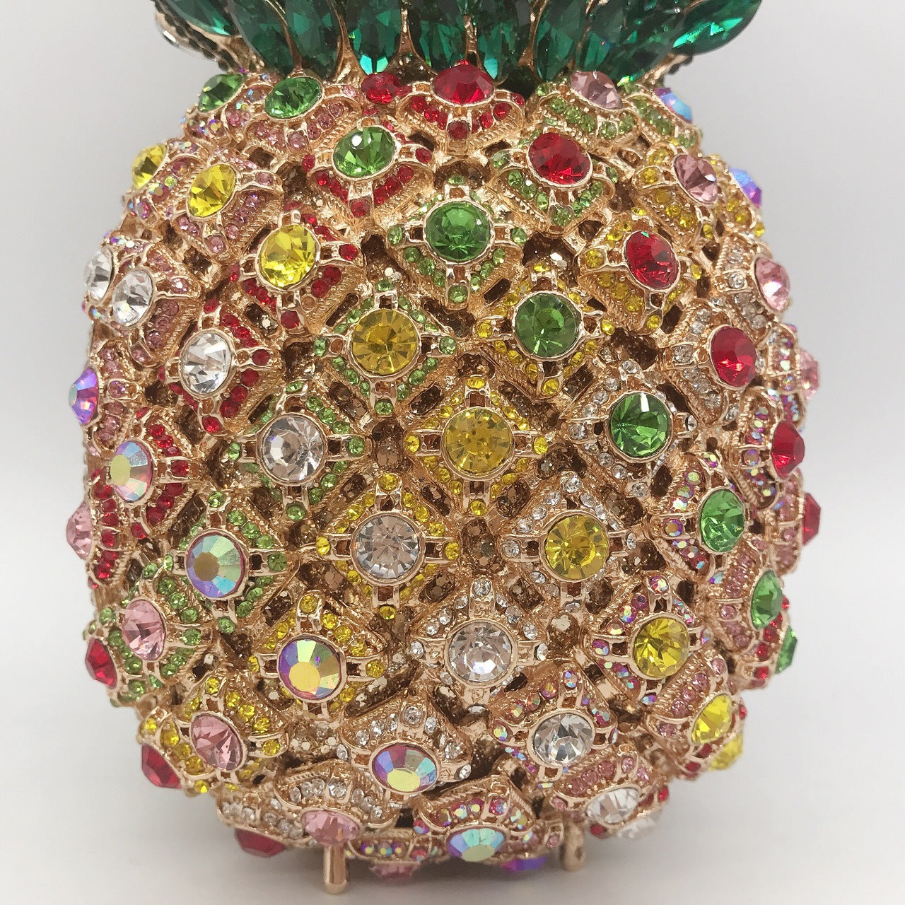 MRY · Pineapple and diamond dinner bag