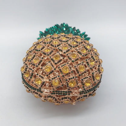 MRY · Pineapple and diamond dinner bag